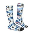 thumbnail image 3 of Haiem Bulldog Friend Socks, Funny Novelty Crazy Design Cotton Socks Sports Socks Knee High Socks For Men, Women,1Pairs - Gift For Working Friends, 3 of 9