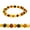 Polish Multicolor, variant on Amberalia Elastic Baltic Amber adult bracelet, GIA Certificated Amber, for natural remedies and pain relief Raw Lemon 7”