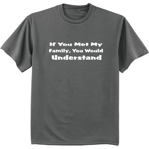 Crazy Family Tree Funny T-shirt Big and Tall Graphic Tee