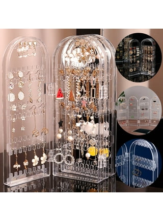 Acrylic Earring Display Stands for Girls, Earring Holder, Earring Organizer,  Clear Stands for Selling