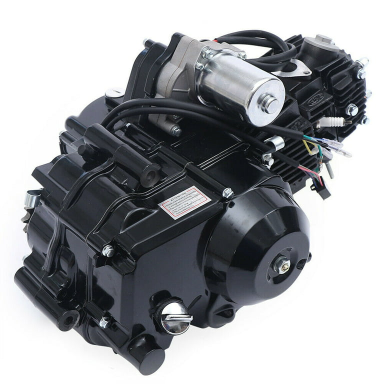  Motor de gasolina de 4 tiempos 125CC – 3 adelante, 1 reverso,  Pit Dirt Bike Motocicleta A7TC Motor Motor de encendido CDI refrigerado por  aire para ATV o Karts : Automotriz