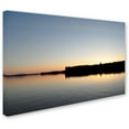 thumbnail image 2 of Trademark Fine Art 'Moosehead Lake Sunset' Canvas Art by Nicole Dietz, 2 of 3