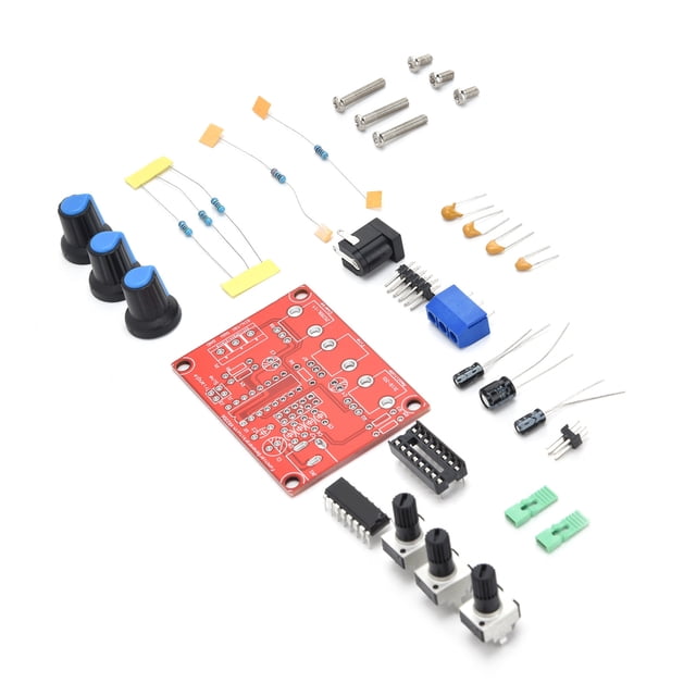 QIILU Signal Generator Kit DIY Function Frequency Module Sine Triangle Square Adjustable XR2206,DIY Signal Generator Kit,Function Generator Kit