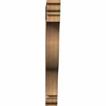 thumbnail image 2 of Ekena Millwork 3 1/2"W x 30"D x 30"H Funston Traditional Smooth Bracket, Western Red Cedar, 2 of 13