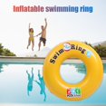 thumbnail image 2 of Anillo de natación Adultos Niños Carta Inflable Engrosada Piscina Mar Flotador Círculo (90) Hugtrwg  Para estrenar, 2 of 9