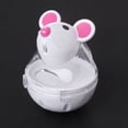 thumbnail image 2 of BQBQERT Interactive Cat Tumbler Toy Food Dispenser Funny Mice Chasing Treat Feeder, 2 of 9