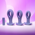 thumbnail image 3 of Evolved Ensemble de Plug Anal en Silicone Rechargeable Hole Punch, Violet, 3 of 7