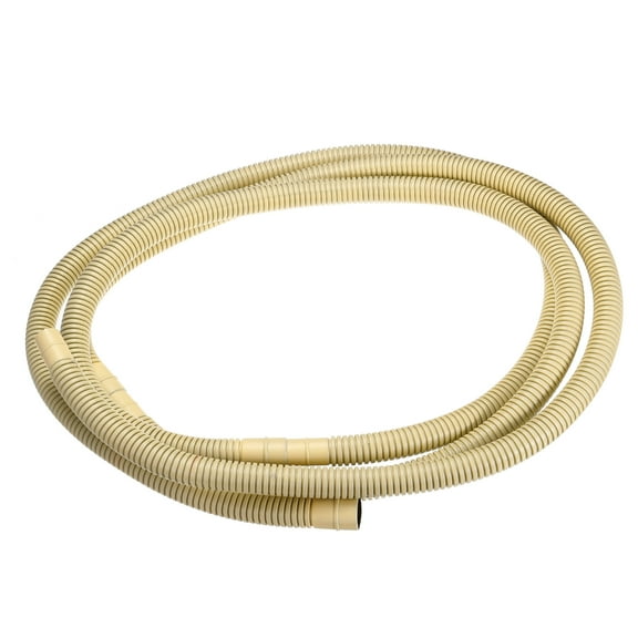 Uxcell Universal Air Conditioner Drain Hose 15mm 17mm ID 9.8ft for AC Units Washing Machine Beige