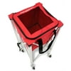 PowerNet Wheeled Ball Caddy Cart for Baseball Softball and Tennis