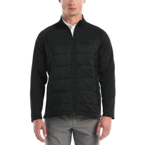 Ben Hogan Men's & Big Men's Performance Long Sleeve Full Zip Fiber-Fill Quilted Jacket, Sizes S-5XL