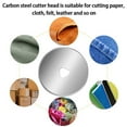 thumbnail image 4 of 45mm Leather Cutter Round Knife Stitching Roller Cutting Knife Wordless Blades Round Rotary Leather Craft PINK, 4 of 8
