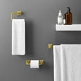 thumbnail image 5 of Pfister Brb-Bie0 Bruxie 6-7/8" Wall Mounted Towel Ring - Gold, 5 of 5