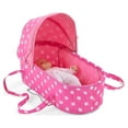 Badger Basket Just Like Mommy 3in1 Doll Pram/Carrier/Stroller Pink/Polka Dots