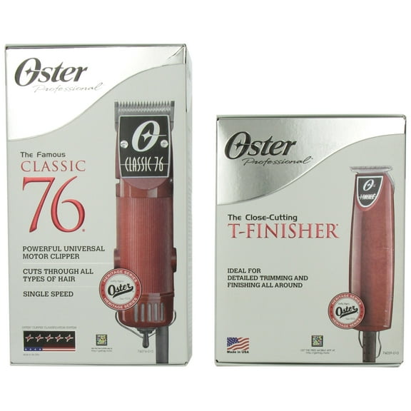 Oster Clipper 76 and T-finisher Trimmer Combo