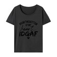 thumbnail image 1 of Camiseta básica para mujer jinwen deportiva suave XL, 1 of 7