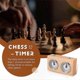 thumbnail image 4 of Digital Chess Timer with Count Up/Down Function for Competitive Play, Portable Wooden Design, 4 of 5