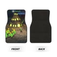 thumbnail image 2 of Lsque Pikmin Print 4-Piece Floor Mats, Heavy-Duty Rubber Liners, Anti-Slip Design, All-Season Automotive Protection, Vehicles, Cars, Trucks, and SUVs, 2 of 7