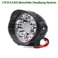 thumbnail image 5 of 1Pc Motorcycle 6 LED Front Headlight Spot Fog Light Lamp, 5 of 5