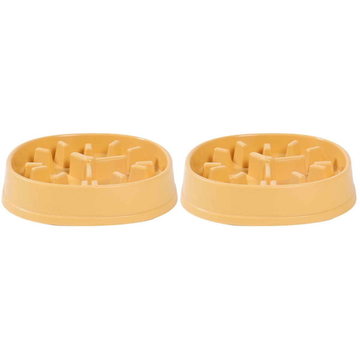 Slow Feeder Dog Bowl Ceramic Anti Stopper Feed Eat Dishes Feeding Pet