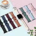 thumbnail image 2 of Correa Silicona Impermeable TUNKARMOR para Apple Watch Negro Deportivo para Hombres y Mujeres, 2 of 8