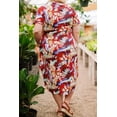 thumbnail image 2 of Purcoar Plus size Feeling Spoiled Printed Maxi Dress, 2 of 5