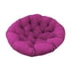 thumbnail image 1 of Silla hamaca con cojín 60cmx60cm Cesta colgante Cojín redondo Cesta colgante Violeta, 1 of 9