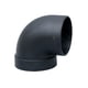 thumbnail image 1 of Kenally Codo de tubo de conducto de 75mm, conducto de ventilación de coche, conector de salida negro en forma de L, calentador de Vehículos, repuestos y accesorios Mis, 1 of 6