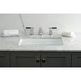 thumbnail image 3 of Kingston Brass KB8961CKL Kaiser Two-Handle 3-Hole Deck Mount Widespread Bathroom Faucet with Pop-Up Drain in Polished Chrome, 3 of 8