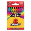 5Pc Cra-Z-Art Crayons, 8 Assorted Colors, 8/Pack (1021248)