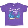 thumbnail image 3 of Inktastic My Godmother Loves Me Whale Shark Boys or Girls Toddler T-Shirt, 3 of 5