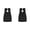 Black2, variant on Meiix Men’S Beard Trimming Apron with Suction Cups Washable Barber Cape for Hair Catcher Shaving Grooming Kit Bathroom Organizer White