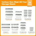 thumbnail image 7 of ATUPEN 50 Pcs Food Storage Containers with Lids, Meal Prep Plastic Container Pantry & Kitchen Organization(24 Containers + 24 Lids), 7 of 7