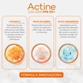 thumbnail image 3 of DARROW Protector Solar Dermatol&oacute;gico Facial, Actine Colors Tono Claro FPS50+, 40g, 3 of 6