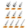 thumbnail image 3 of Trjgtas Diamond Drill Bits Set, 10 PCS Diamond Hole Saw Set, Glass Drill Bit for Ceramic Tile Porcelain Marble Bottles, 3 of 7