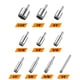 thumbnail image 2 of Juego de brocas de diamante, juego de sierra de agujero de diamante de 10 piezas, broca de vidrio para baldosas de cerámica, porcelana, mármol, granito, botellas de piedra, 2 of 5