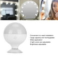 thumbnail image 4 of Makeup Light Bulb, PC Adjustable Makeup Light Bulb, Universal Charging Interface For Holiday Gift Travel Dress Up Make Up White,Green, 4 of 8