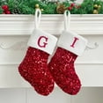 thumbnail image 3 of YAOMOBB High-quality Christmas Stockings Hand Knitted Christmas Stocking Unique Shiny Design Large Size Decoration, 3 of 6