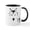 White/Black Inside, variant on CafePress - Wolf Mug - 11 oz Ceramic Mug - Novelty Coffee Tea Cup