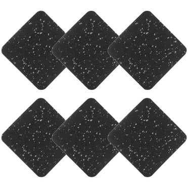 6Pcs Treadmill Mat for Hardwood Floors Pad Treadmill Accessories Treadmill Pad Gym Floors Rubber Mat