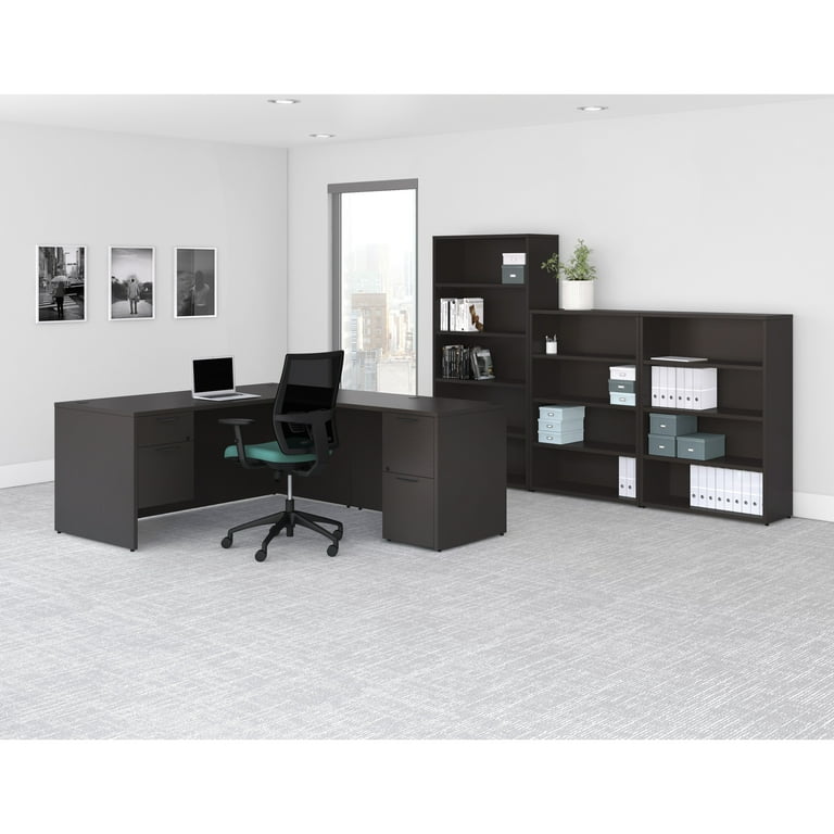 Lorell Prominence 2.0 Right-Pedestal Desk - 1