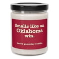 thumbnail image 2 of Oklahoma - "Smells Like an Oklahoma Win" Scented Candle, 2 of 4