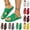 36# Green, variant on Summer Orthopedic Sandals for Women 2026 Dressy Bunions Sandals with Toe Loop Breathable Mesh Comfortable Lightweight Casual Cute Beach Slides,White 44