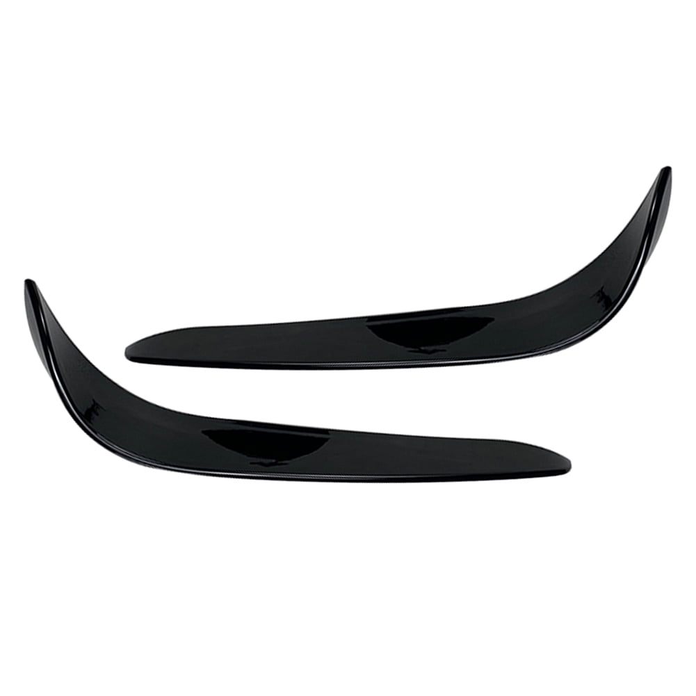 ZSWAL Front Lower Car Spoiler Canards Kit Front Bumper Lip Splitter Car ...