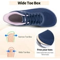 thumbnail image 2 of MAYKX Wide Toe Box Womens Walking Shoes with Arch Support | Slip On Tennis Shoes | Orthotic Sneakers for Plantar Fasciitis Size 6-11, 2 of 6