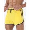 thumbnail image 3 of Men Quick Dry Athletic Shorts Multi-color Polyester Workout Training Short Pants With Zipper Pockets, 3 of 8