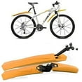 thumbnail image 1 of DEBGFS Bike Mudguard Set Mountain Bike Road Bicycle Long Fender Adjustable Mud Guard,Yellow, 1 of 10