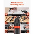 thumbnail image 2 of Herramienta oscilante VEVOR Multitool 3A con cable, 6 velocidades, 15000-22000 OPM, 2 of 9