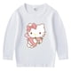 thumbnail image 2 of Hello Kitty-Camiseta de manga larga para niños y niñas, top de cuello redondo de algodón con dibujos animados, ropa de primavera y otoño, 2 of 5