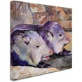 thumbnail image 2 of Trademark Fine Art "High Noon Siesta" Canvas Art by Pat Saunders-White, 2 of 3