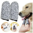 On Sale Jiikun 2*Finger Cots,Finger Cuff,Pet Brushing Finger Set Dog